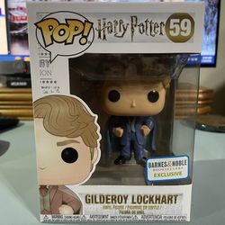 Funko Pop Harry Potter #59 Gilderoy Lockhart Barnes & Noble Exclusive