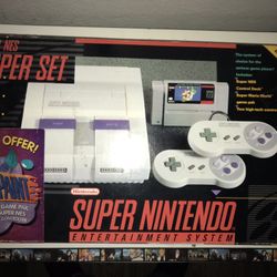 Super Nintendo System Mario Paint Set