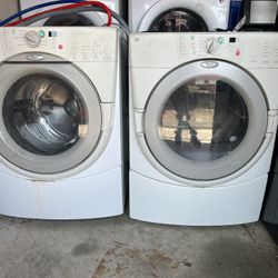 Whirlpool Duet Front Heavy Load Washer And Dryer Set 