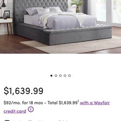 California King Bed Frame With Mattress 