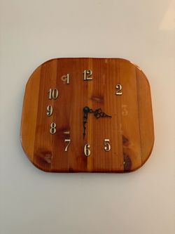 Vintage Wooden Wall Clock – DIY / Upcycle Project