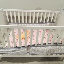 Baby Crib With Mattress And Baby Cam - Owlet