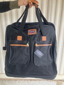 Globalway expandable wheeled luggage bag