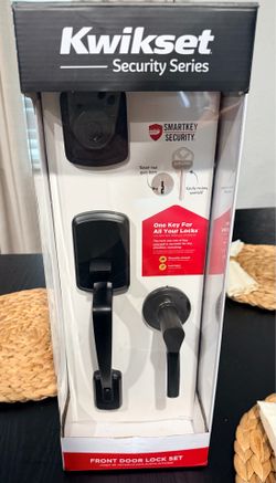 Front door security lock