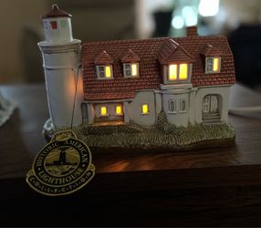 Vintage Lefton Lighthouse  lamps