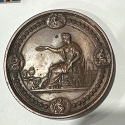 1876 U.S. CENTENNIAL EXPOSITION MEDAL BRONZE PHILADELPHIA