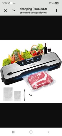 The Beelicious VS6612 Food Vacuum Sealer is an 8-in-1 automatic countertop food preservation appliance designed to seal dry and moist foods, preserve 