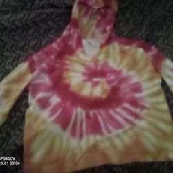 Extra Large Tie-dye Hoodie Women's