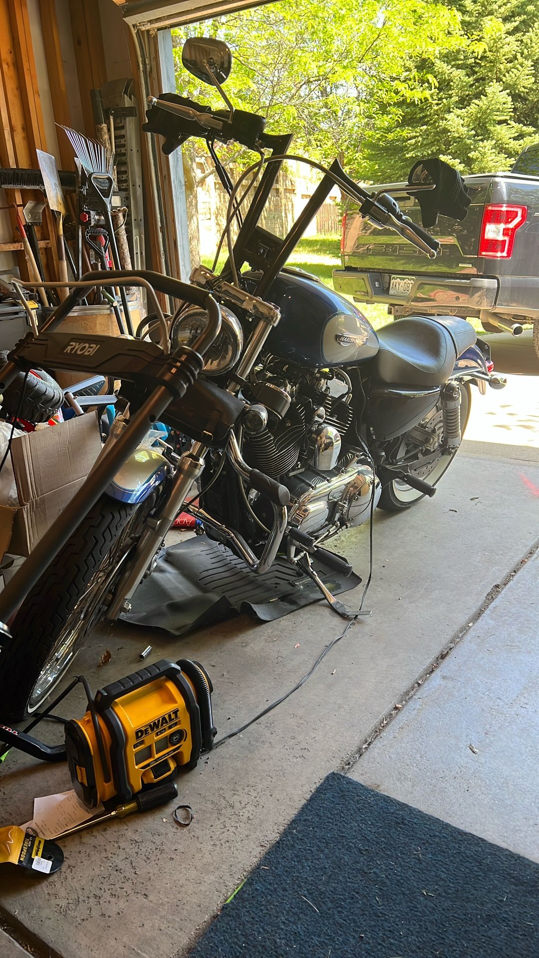 2010 Harley Davidson Sportster custom xl1200