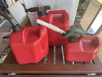Plastic Gas Cans
