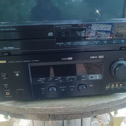 SHARP CD PLAYER AND YAMAHA 7.1 AV RECEIVER $250 FINAL PRICE READ DESCRIPTION AND SEE ALL PICTURES