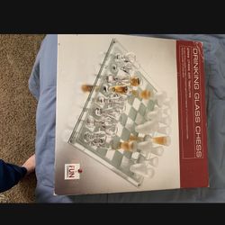 Chess Shot Glass Set 