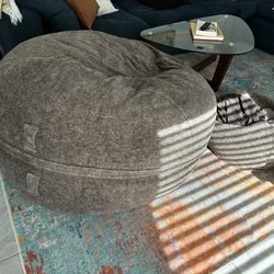 Lovesac Bean Bag and Ottoman
