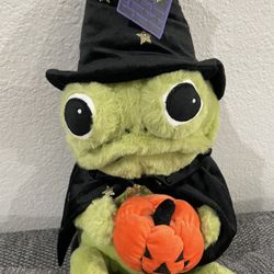 Halloween Frog Wizard