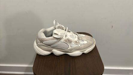 Used Adidas Yeezy 500 Bone White Size 10 Clean No Box