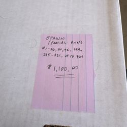 My Spawn Comic Collection For Sale!!
