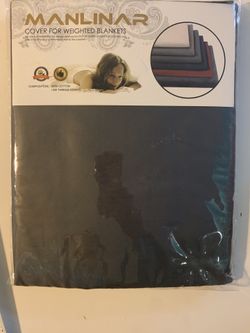 Manliner Cover for Weighted Blankets 48*72