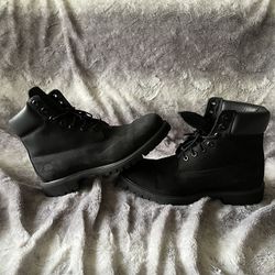 Timberland 6 Inch Premium Boot Black Size 9