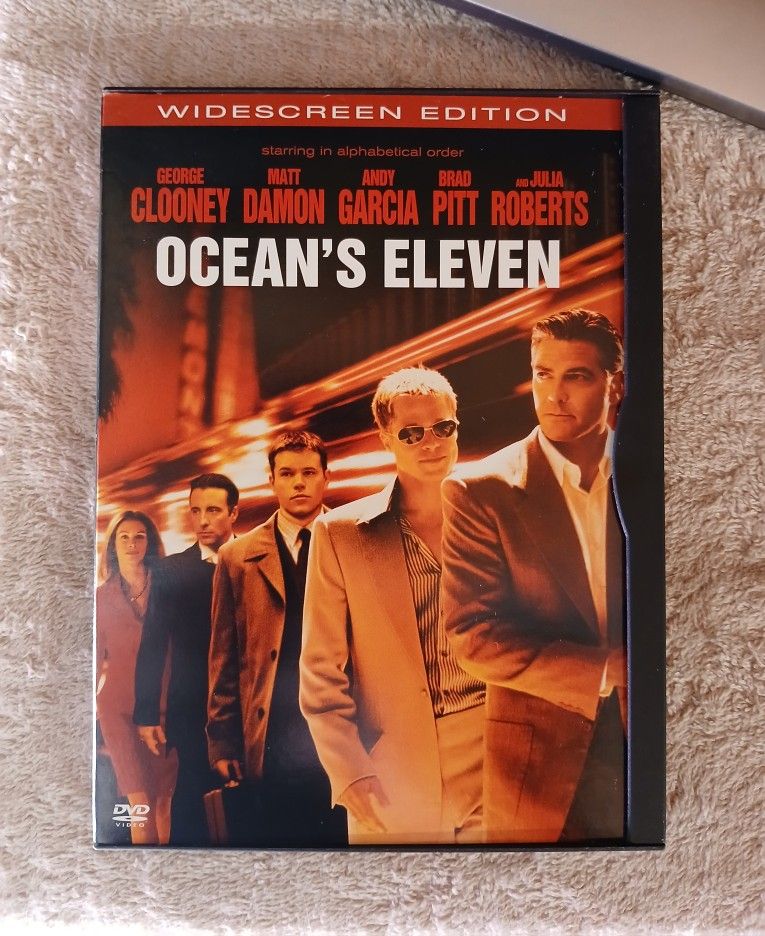 Oceans Eleven Movie DVD