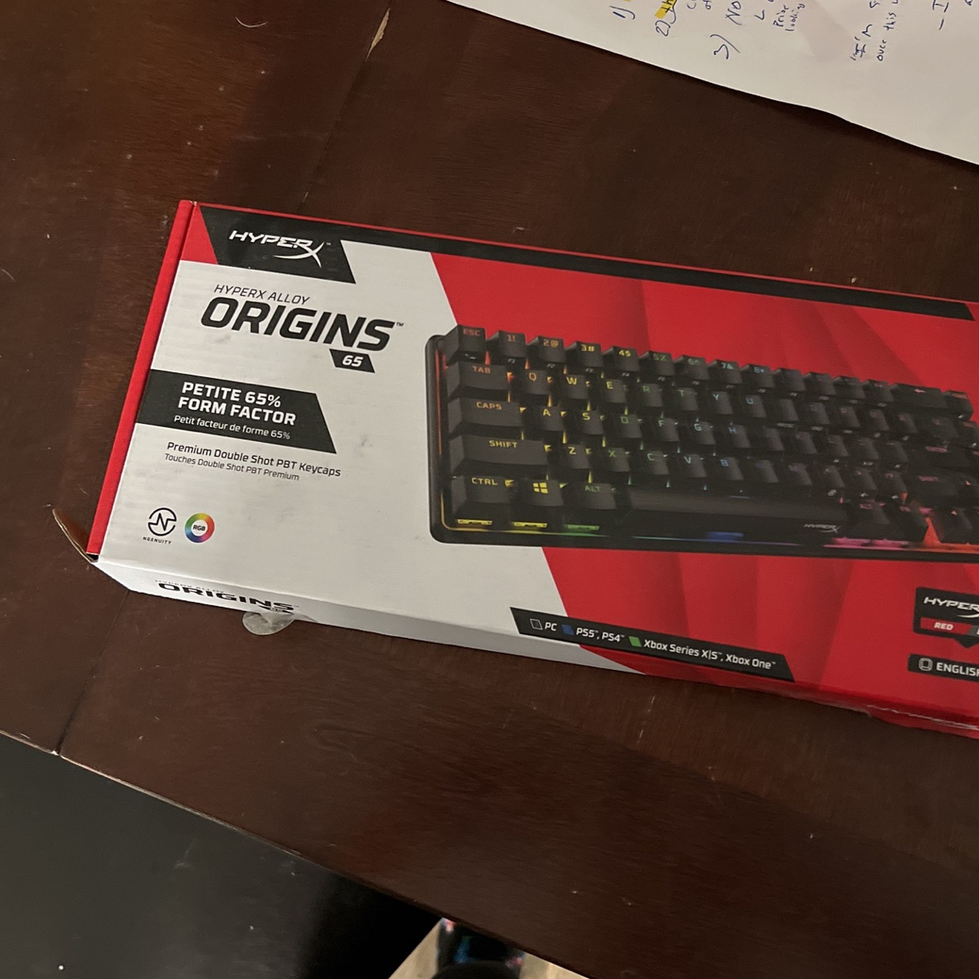 Hyperx Wireless Computer keyboard