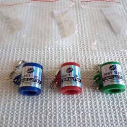 3pcs Cigarillo C. Cutter Blunt Splittter Keychain