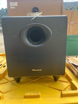 Pioneer speaker en buenas conditioned