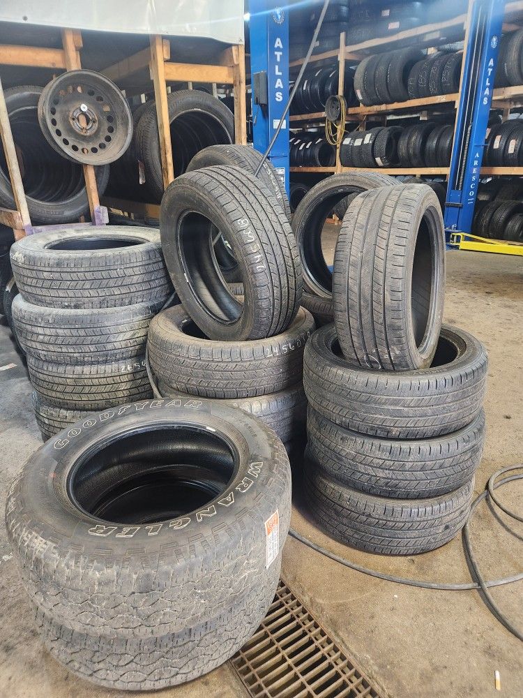 Used Tires - New Tires- Wheels - Auto Repair - All Sizes Available - Starting At $40