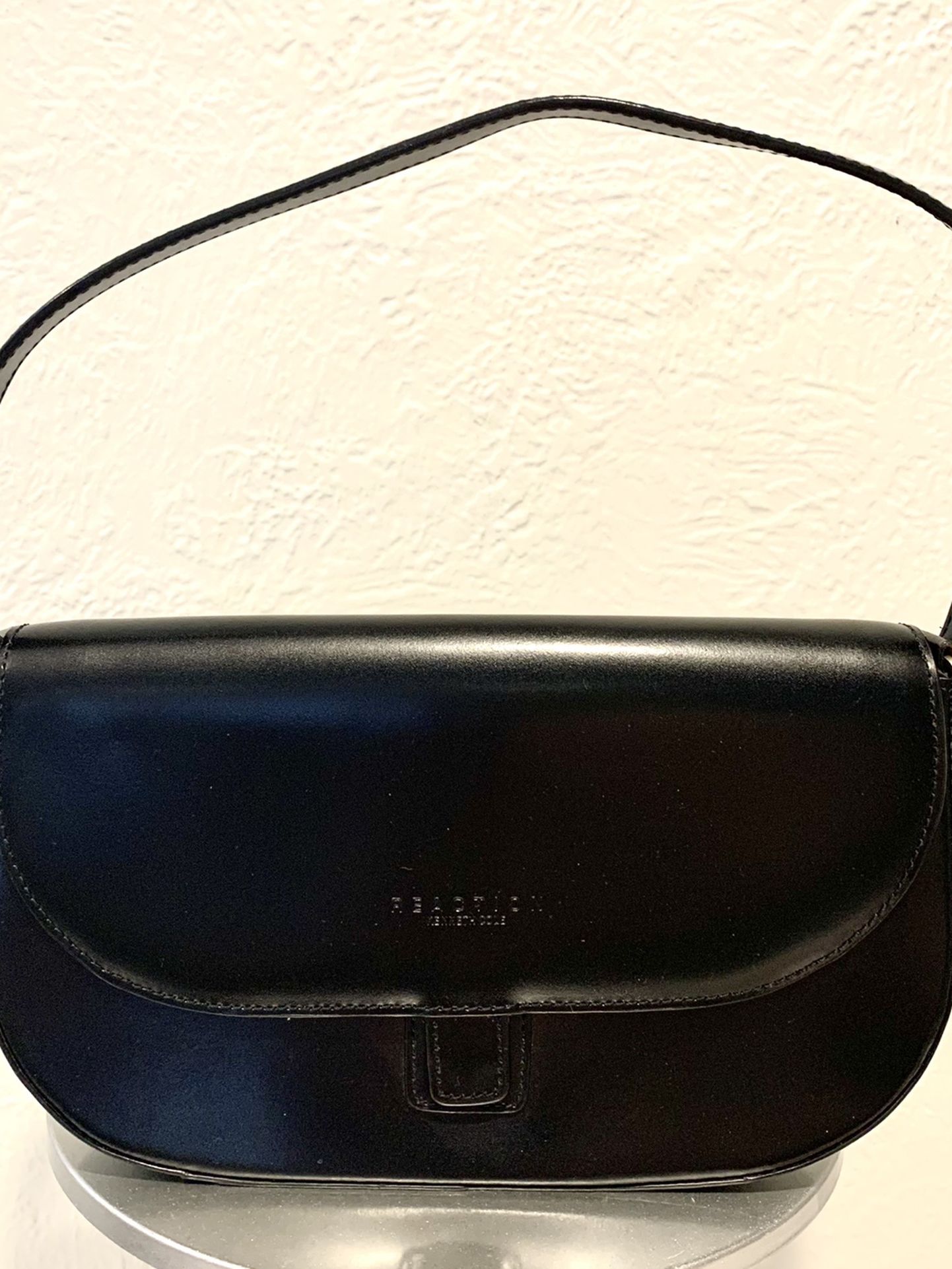 Black Michael Kors Reaction Shoulder Purse