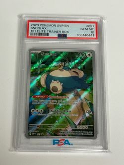 Snorlax PSA 10