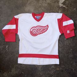 Vintage Youth Detroit Redwings Hockey Jersey 