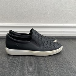 Ecco Women’s Soft 7 Woven Slip On Sneakers