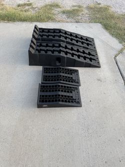 Car ramps with smaller set combo heavy duty New