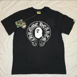 NEW Bape X Chrome Hearts Tee Medium 
