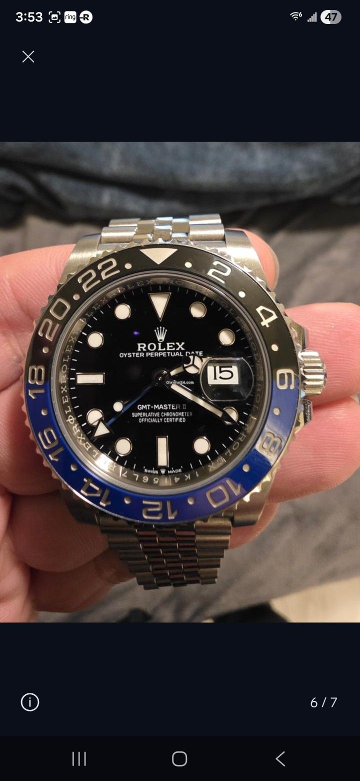 Rolex BATGIRL 2023 126710BLNR BOX AND PAPERS