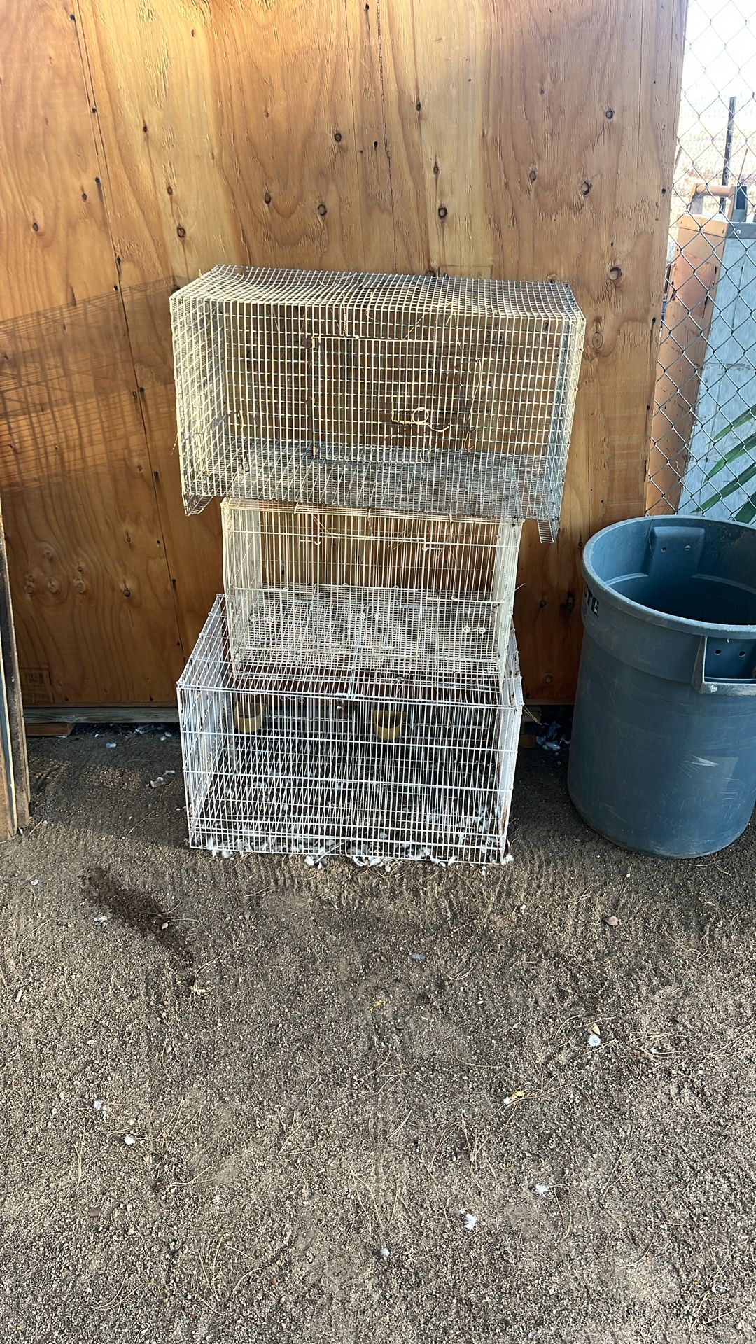 3 Bird Cages