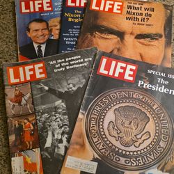 Old Life Magazine Nixon Lot