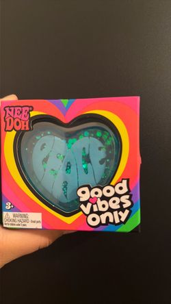 Needoh heart blue squishy
