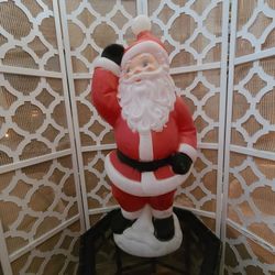 Vintage Santa Claus Blow Mold General Foam 