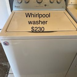 Whirlpool Washer Machine 