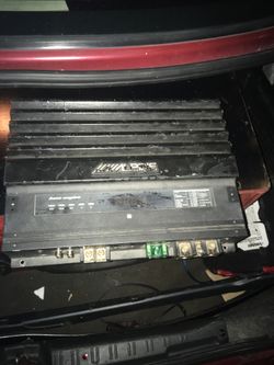 Alpine 1000/1 amp is no game hit hard