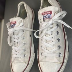 white converse sneakers
