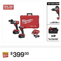 M18 Fuel Combo kit Milwaukee