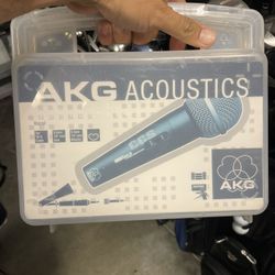 AKG dynamic corded microphone