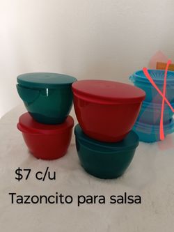 Tupperware Tazoncitos Para Salsa 