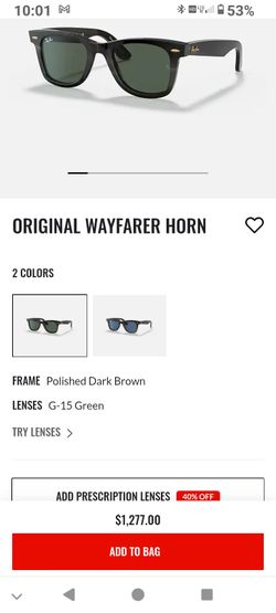 Ray-Ban Original Wayfarer Horn
