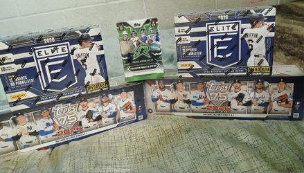 2026 Baseball & Football Trading Card Box Lot