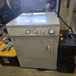 GE Electric Dryer, White, Model DPXH46EA2WW