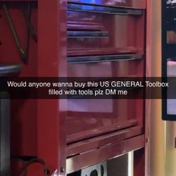 Toolbox Filled With $1000 Of Tools 