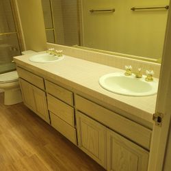 Double Sink Bathroom Vanity