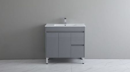 SALE ~ Modern PVC Bathroom Vanity - 36 inches